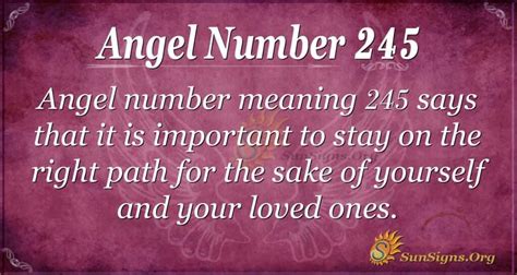 ANGEL NUMBER 245 (Meanings & Symbolism)